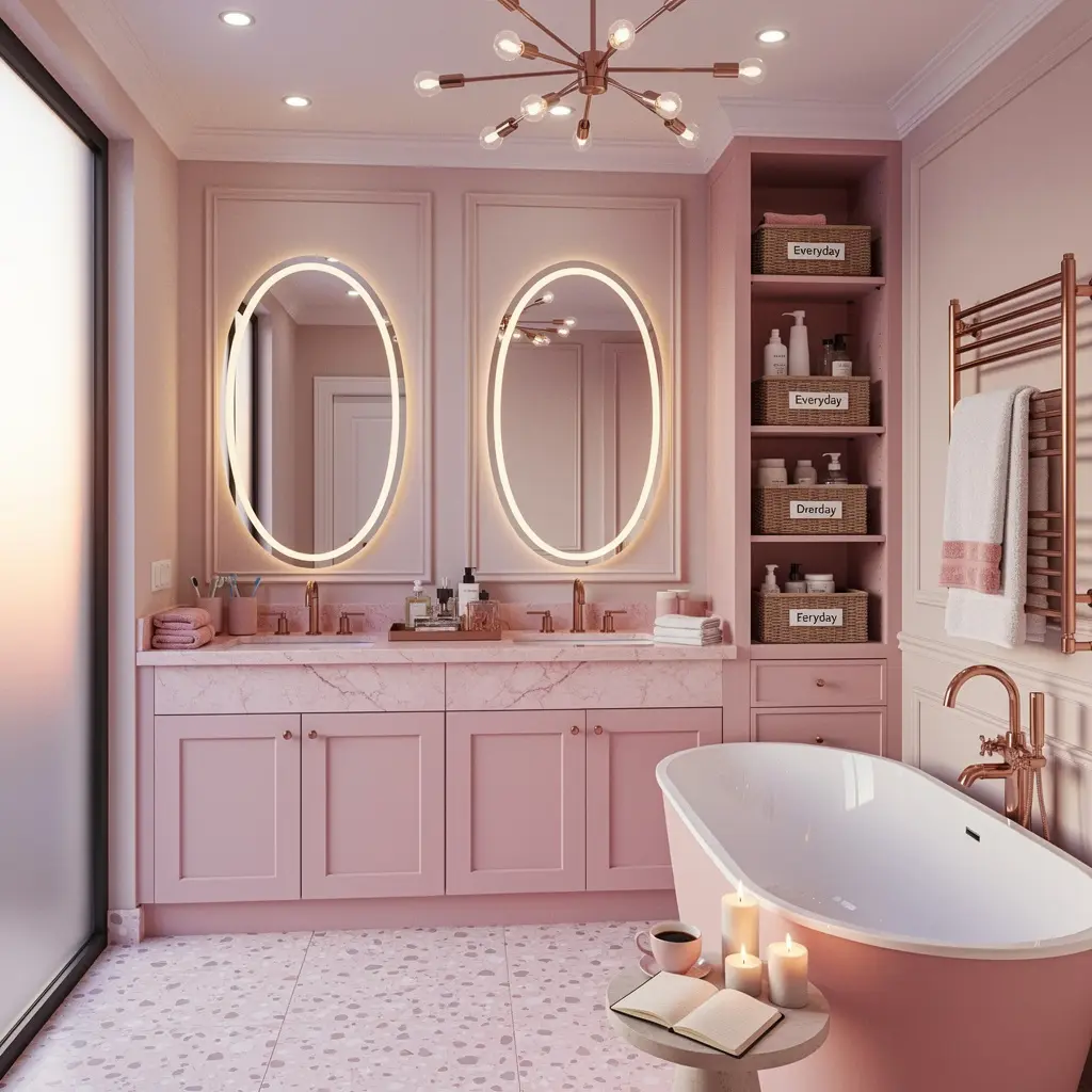 Pink Luxury Bathroom Ideas