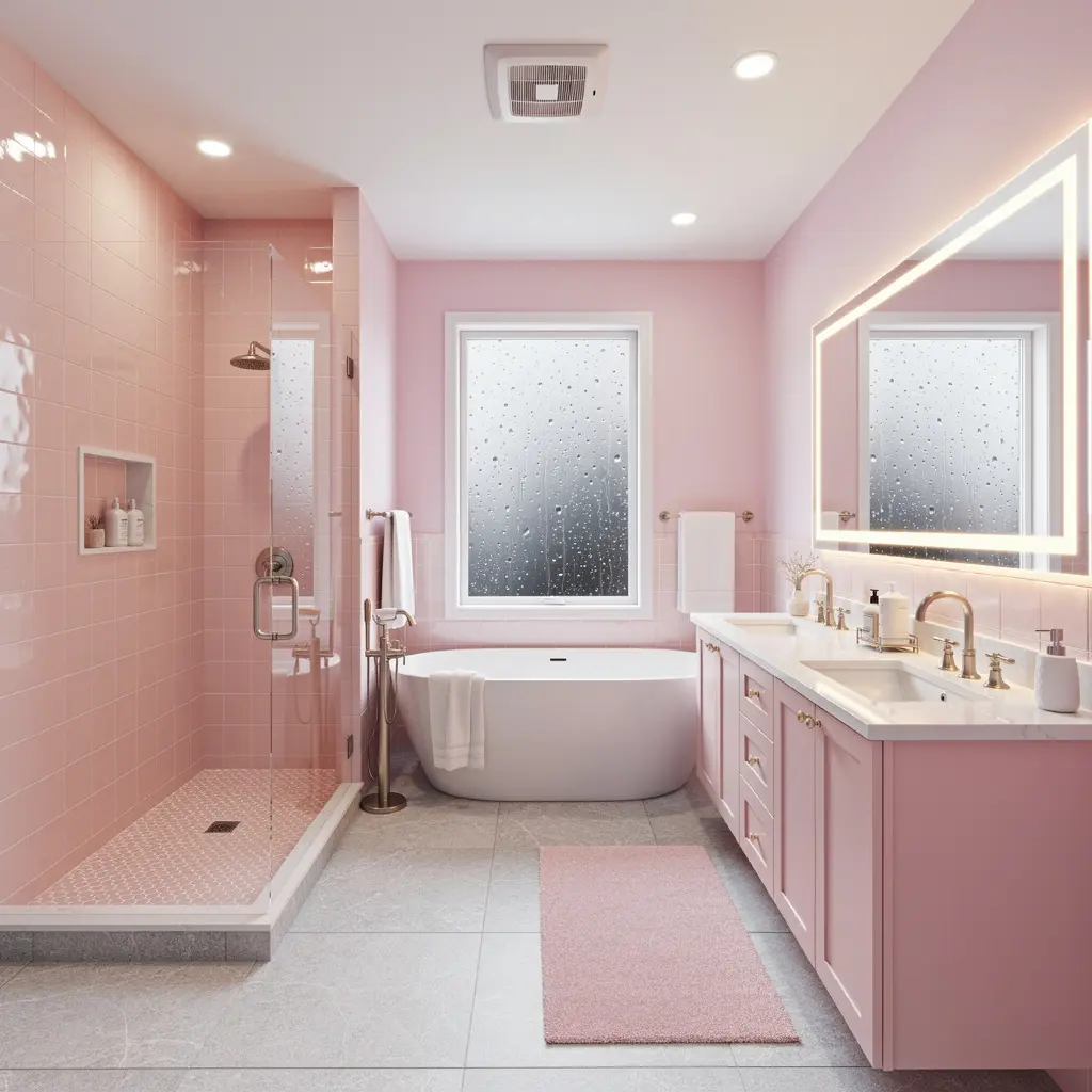 Pink Luxury Bathroom Ideas
