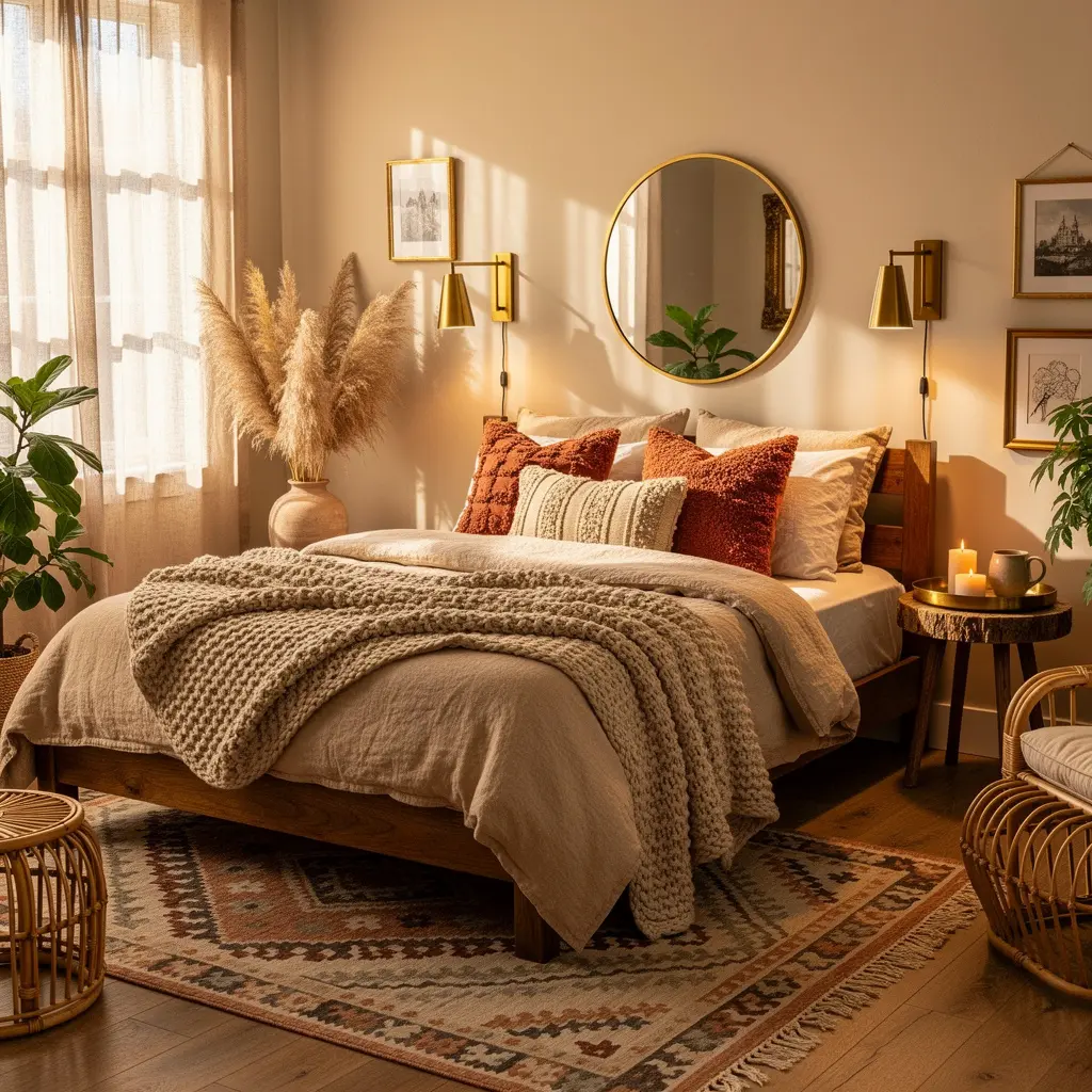 Cozy Boho Bedroom
