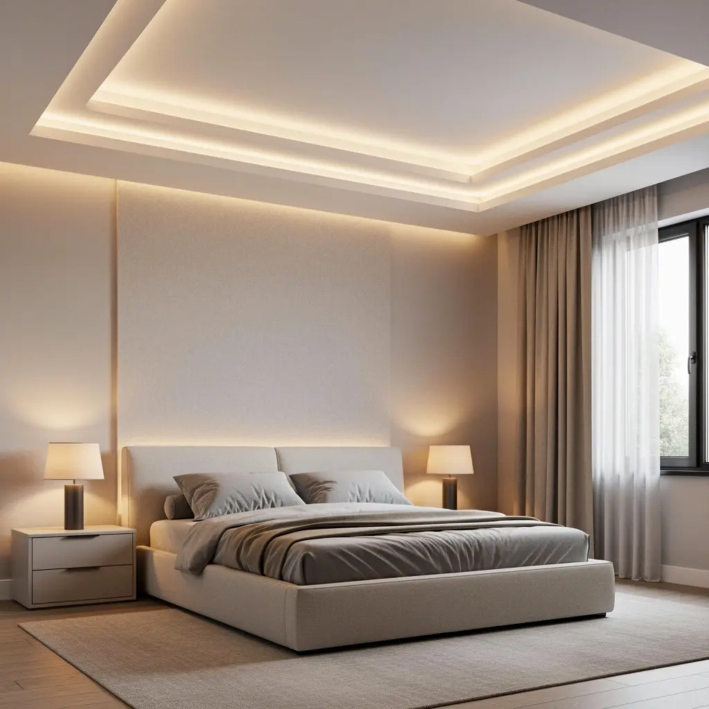 Modern LED Bedroom