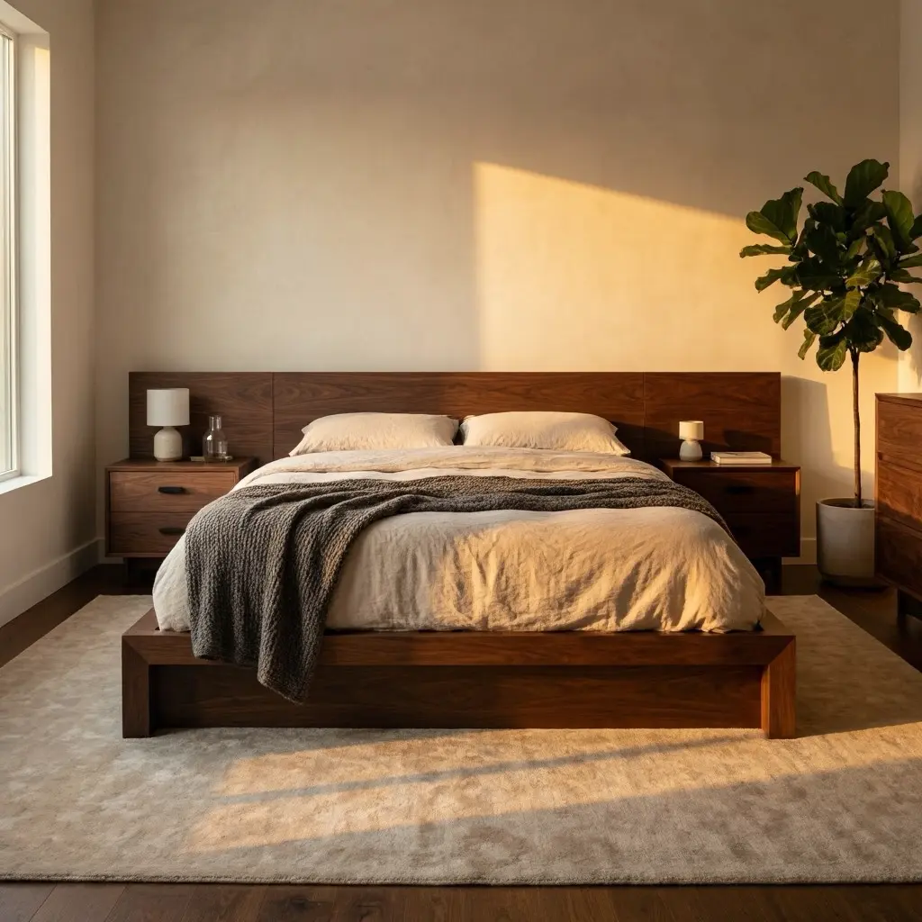Golden Hour Bedroom Aesthetic