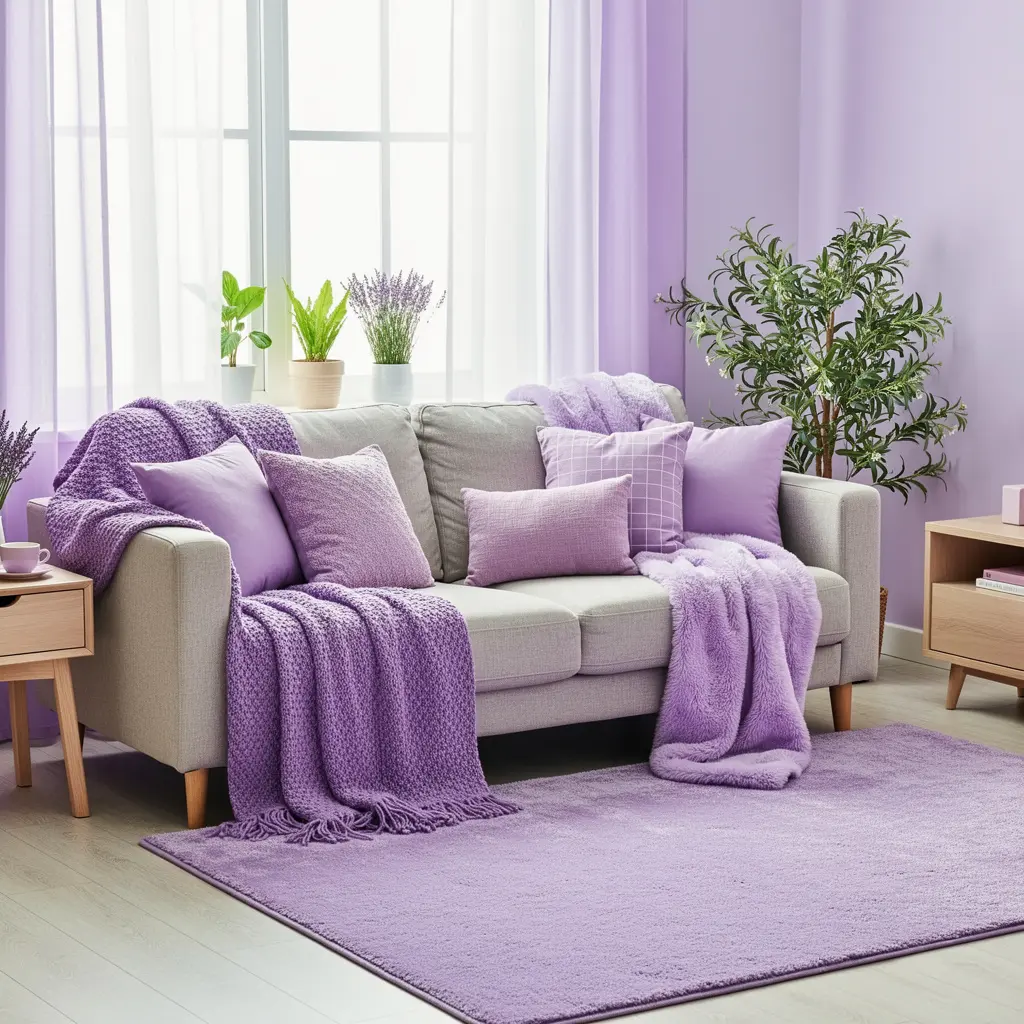 Lavender Apartment Decor