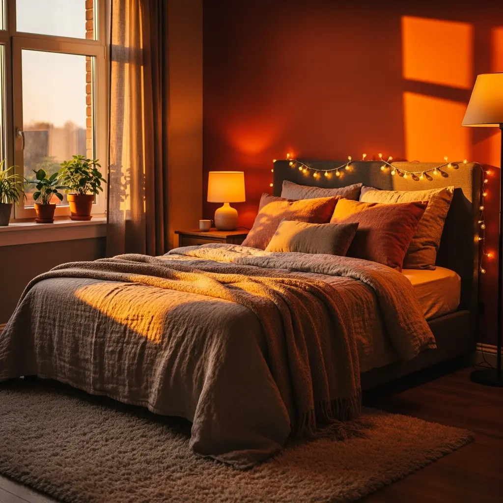 Sunlit Cozy Bedroom Aesthetic