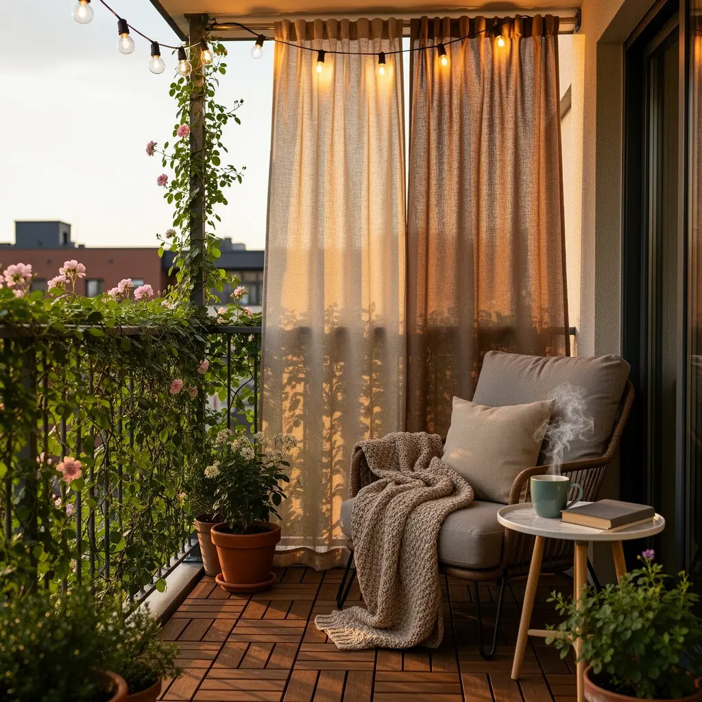 Cozy Balcony Retreat