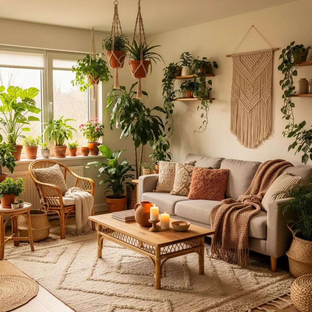 Cozy Boho Home Decor