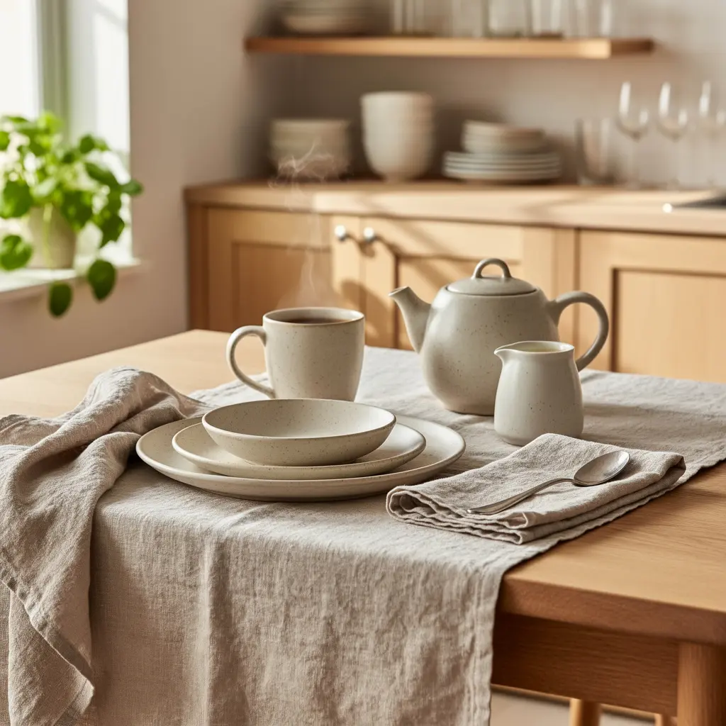 Cozy Kitchen Morning Setup