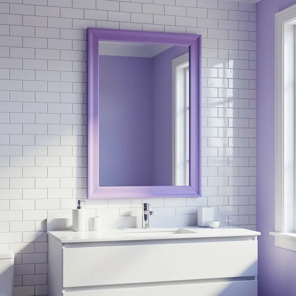 Lavender Bathroom