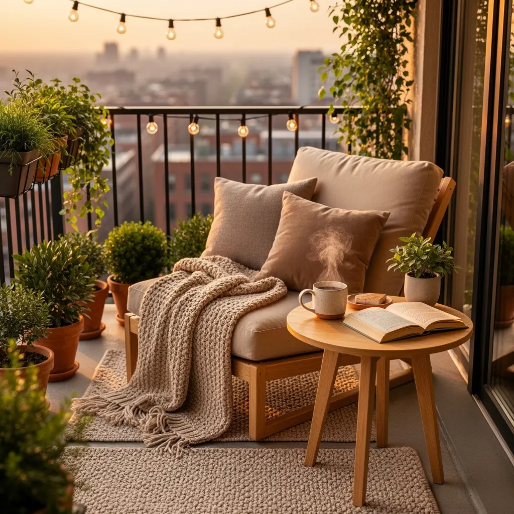 Cozy Balcony Retreat