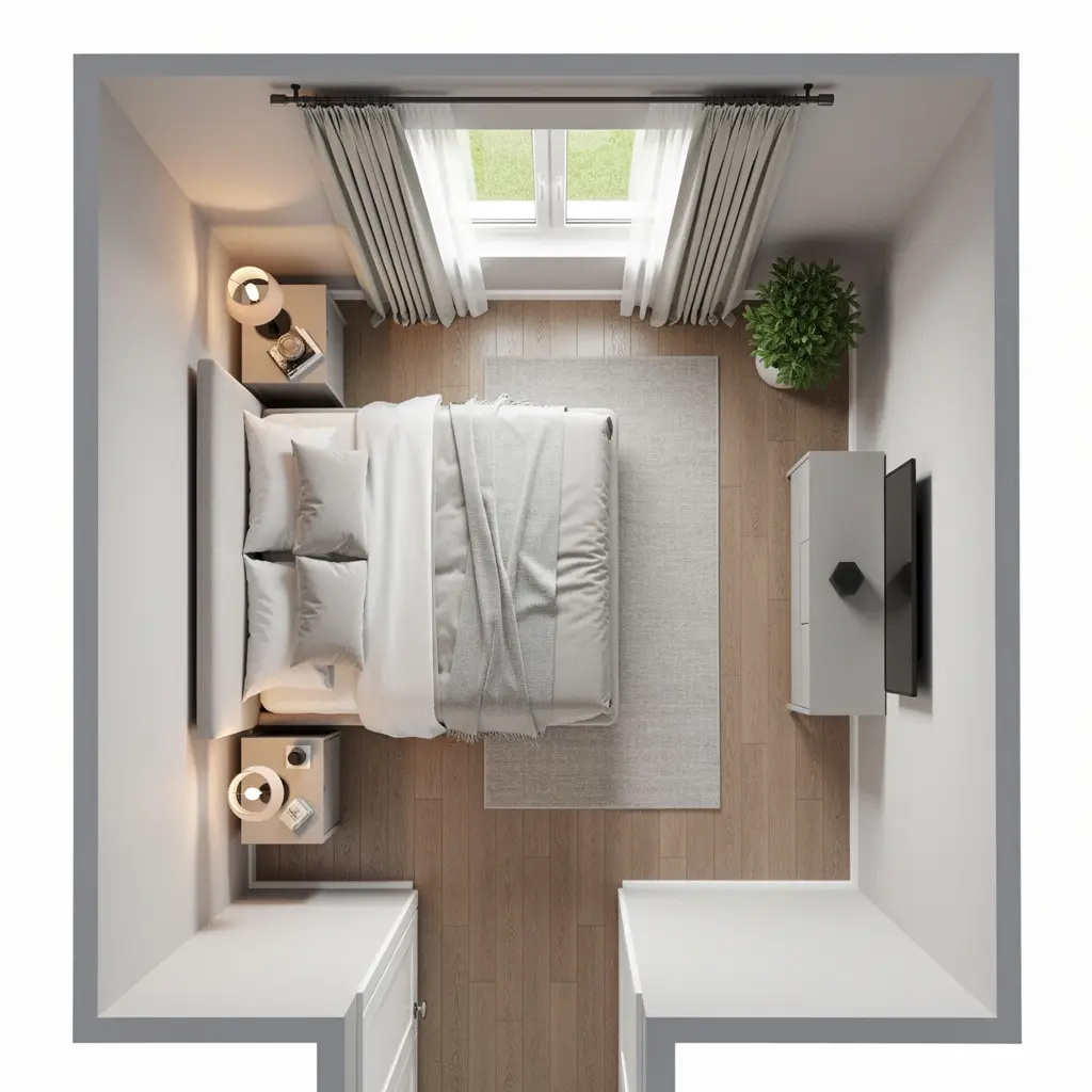 Small Bedroom Layout