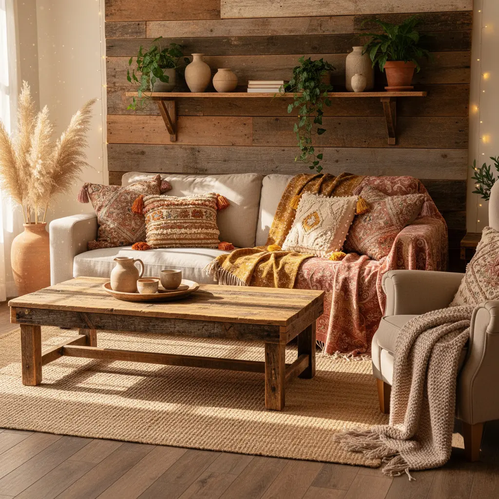 Cozy Boho Farmhouse Decor