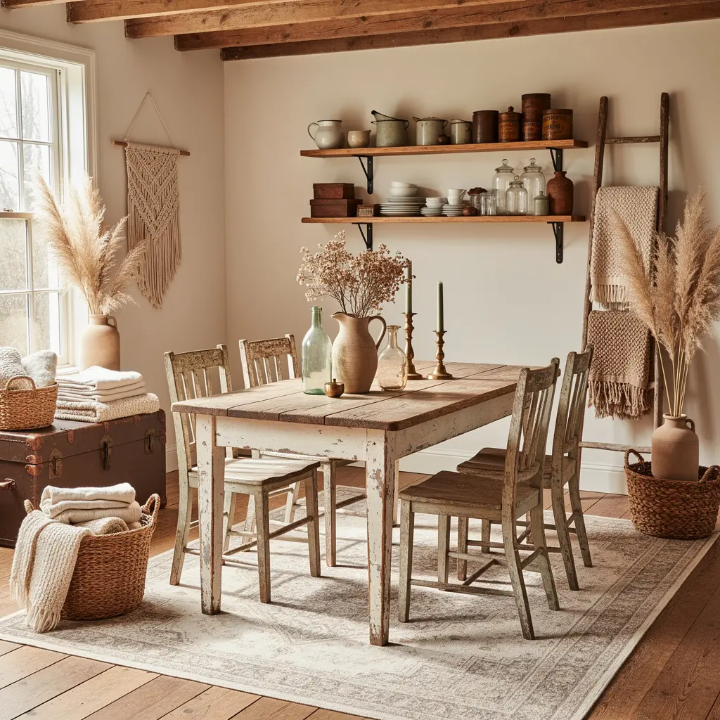 Cozy Boho Farmhouse Decor