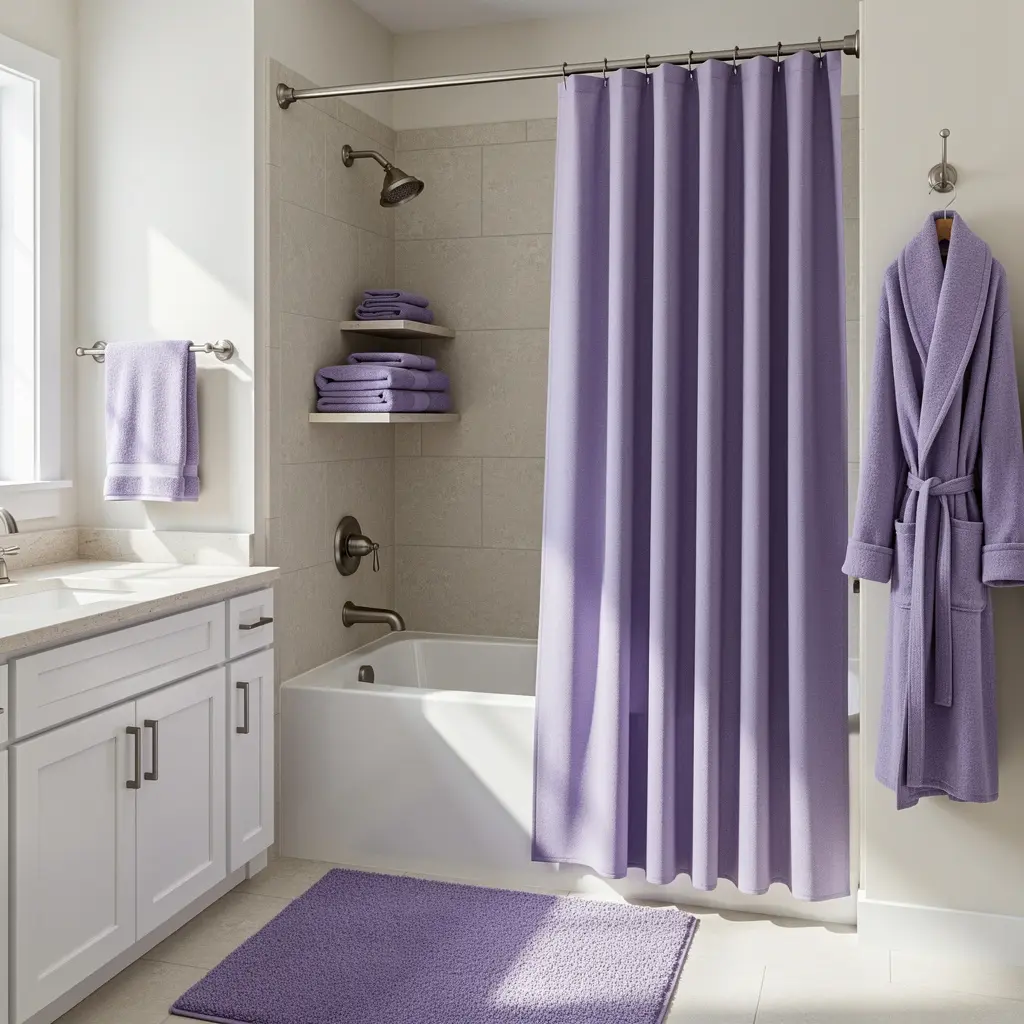 Lavender Bathroom