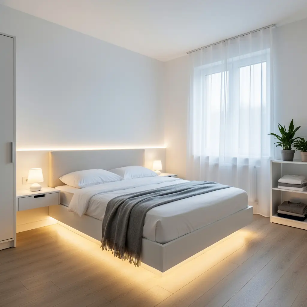 Modern LED Bedroom