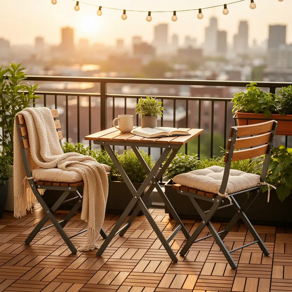 Cozy Balcony Retreat