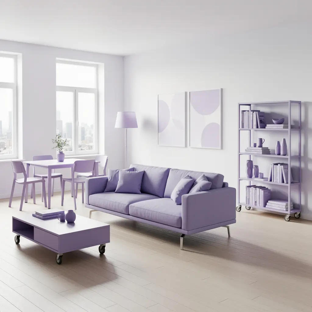 Lavender Apartment Decor