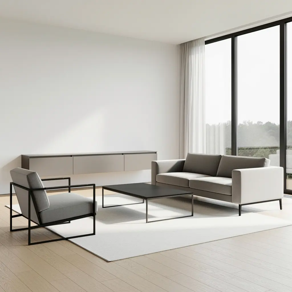 Modern Minimalist Living Room