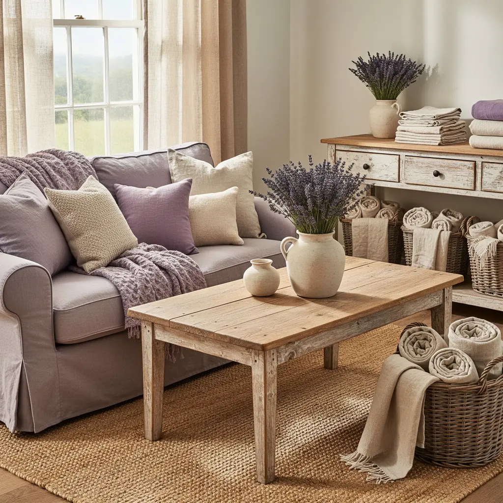 Lavender Farmhouse Decor