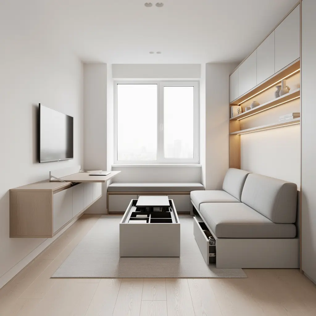 Modern Minimalist Living Room
