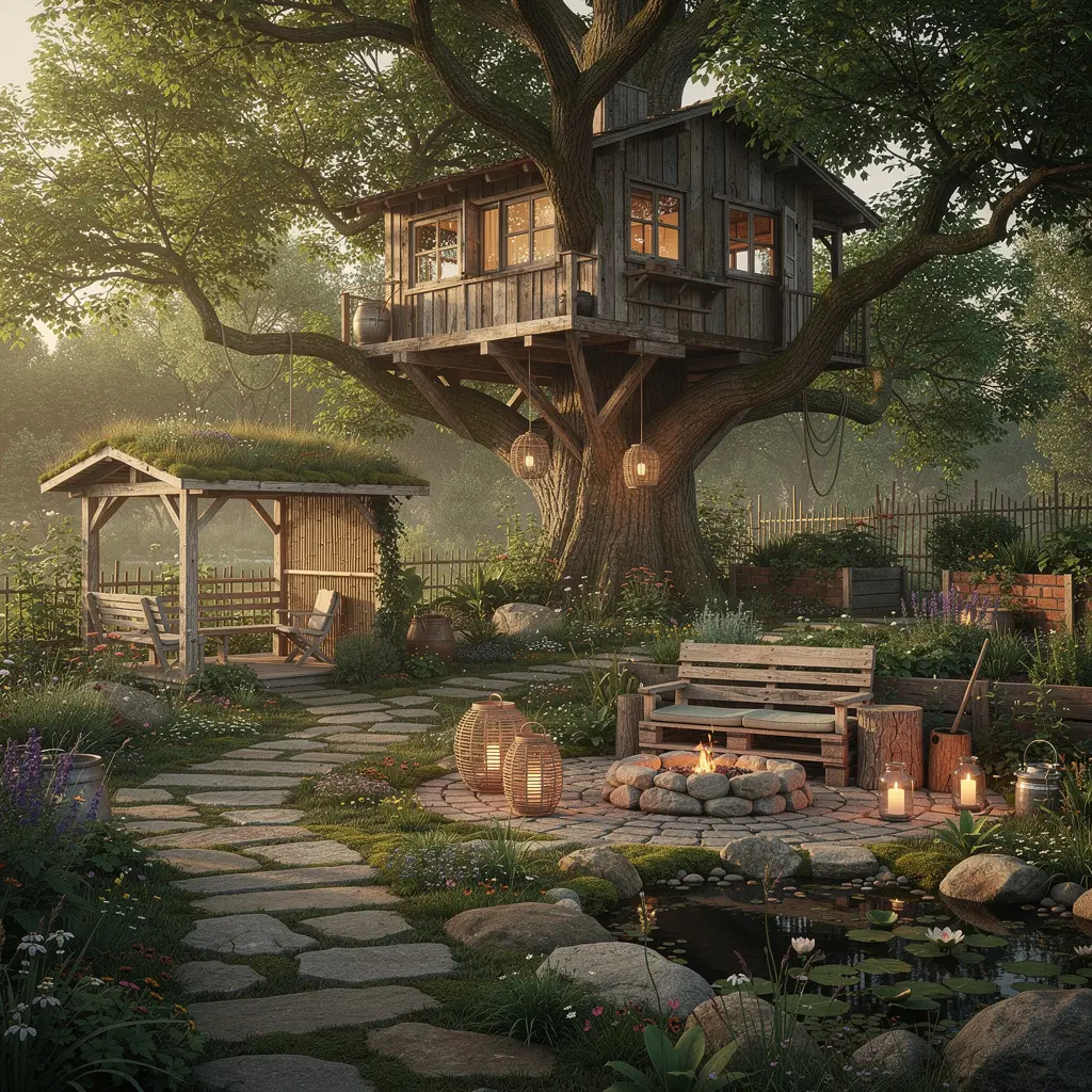 Dream Tree Retreat Garden