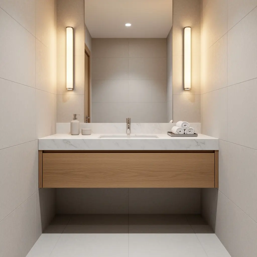Luxury Small Bathroom Organization
