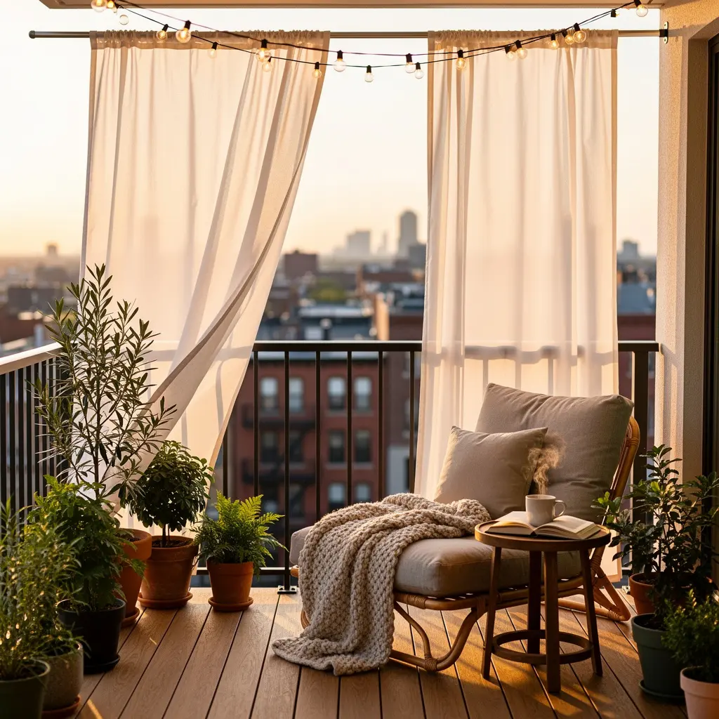 Cozy Balcony Retreat