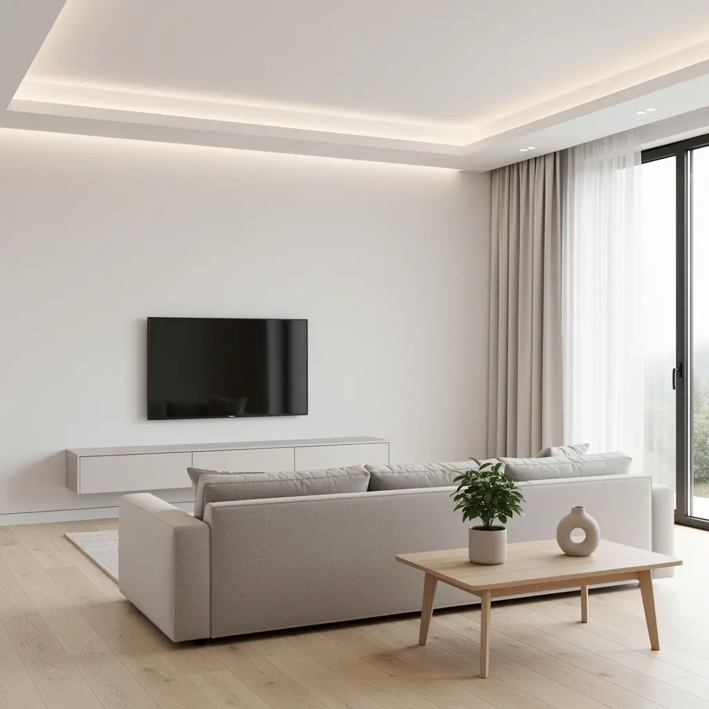 Modern Minimalist Living Room