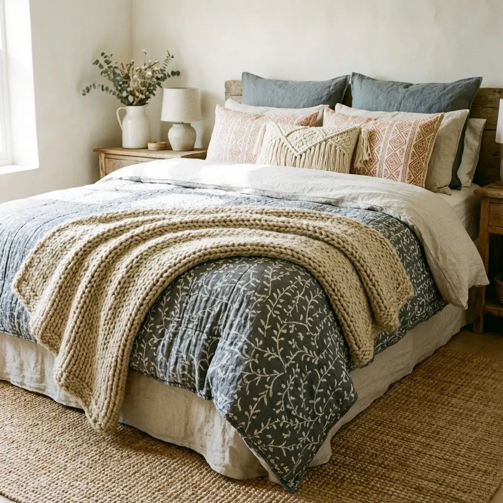 Cozy Boho Farmhouse Decor