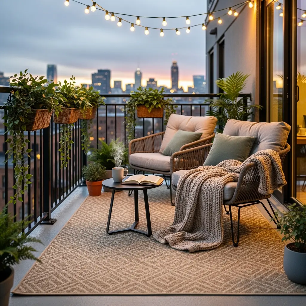 Cozy Balcony Retreat