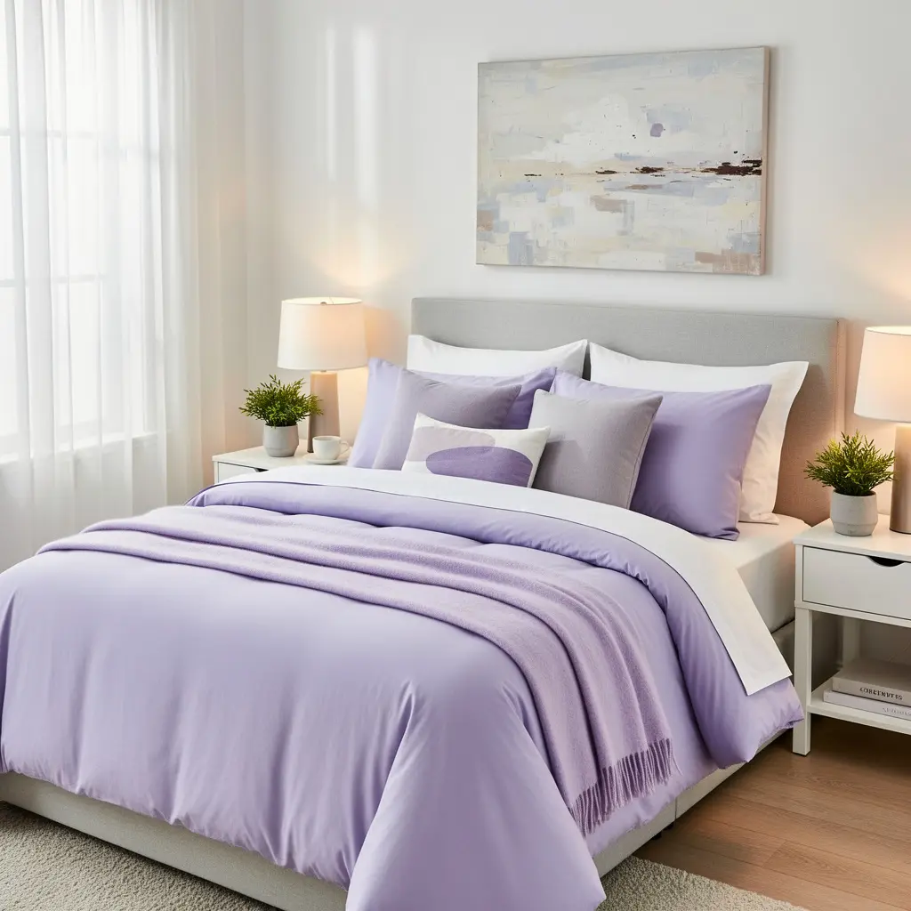Lavender Apartment Decor