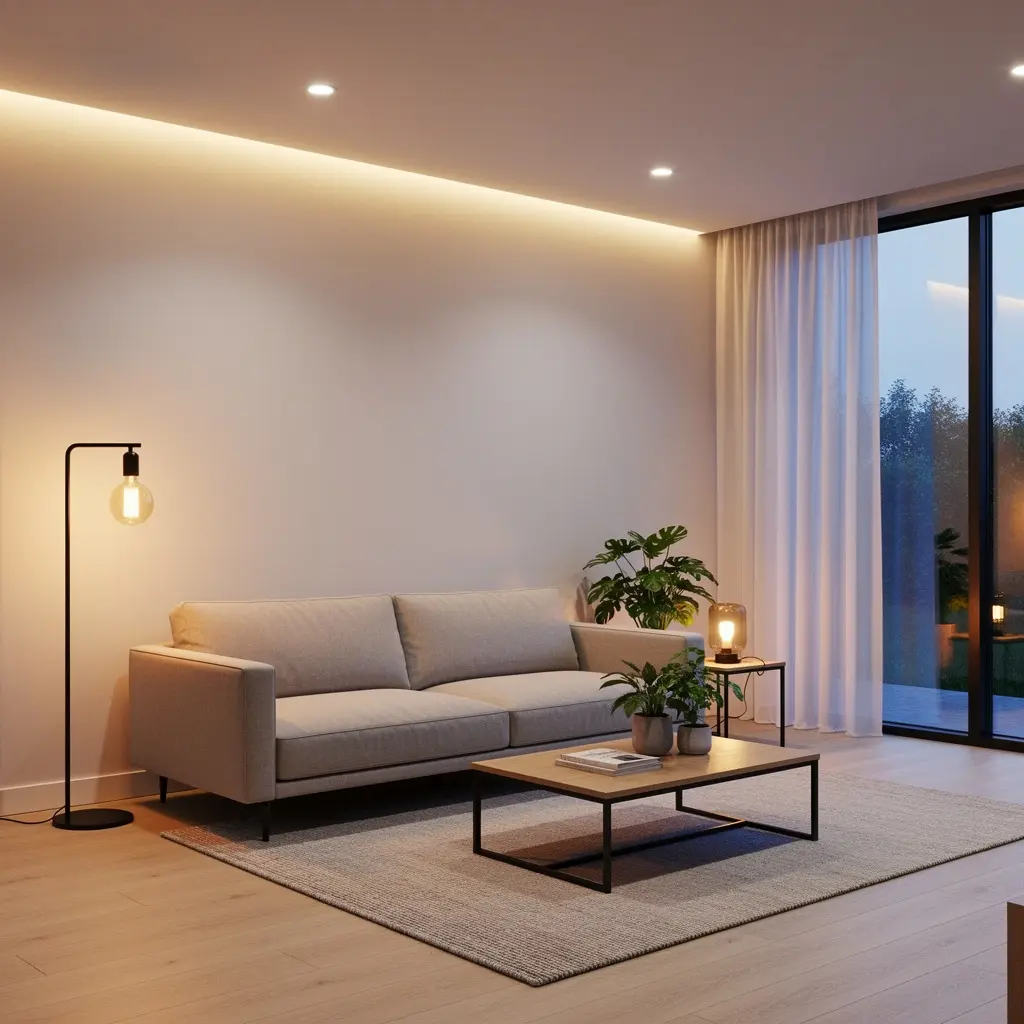 Modern Minimalist Living Room