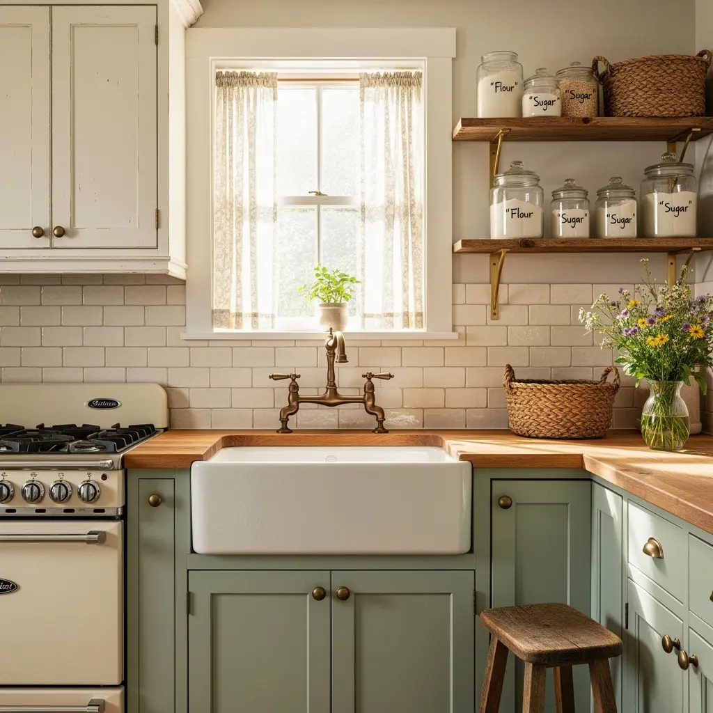 Cozy Cottage Kitchen