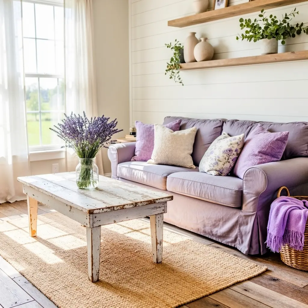 Lavender Farmhouse Decor