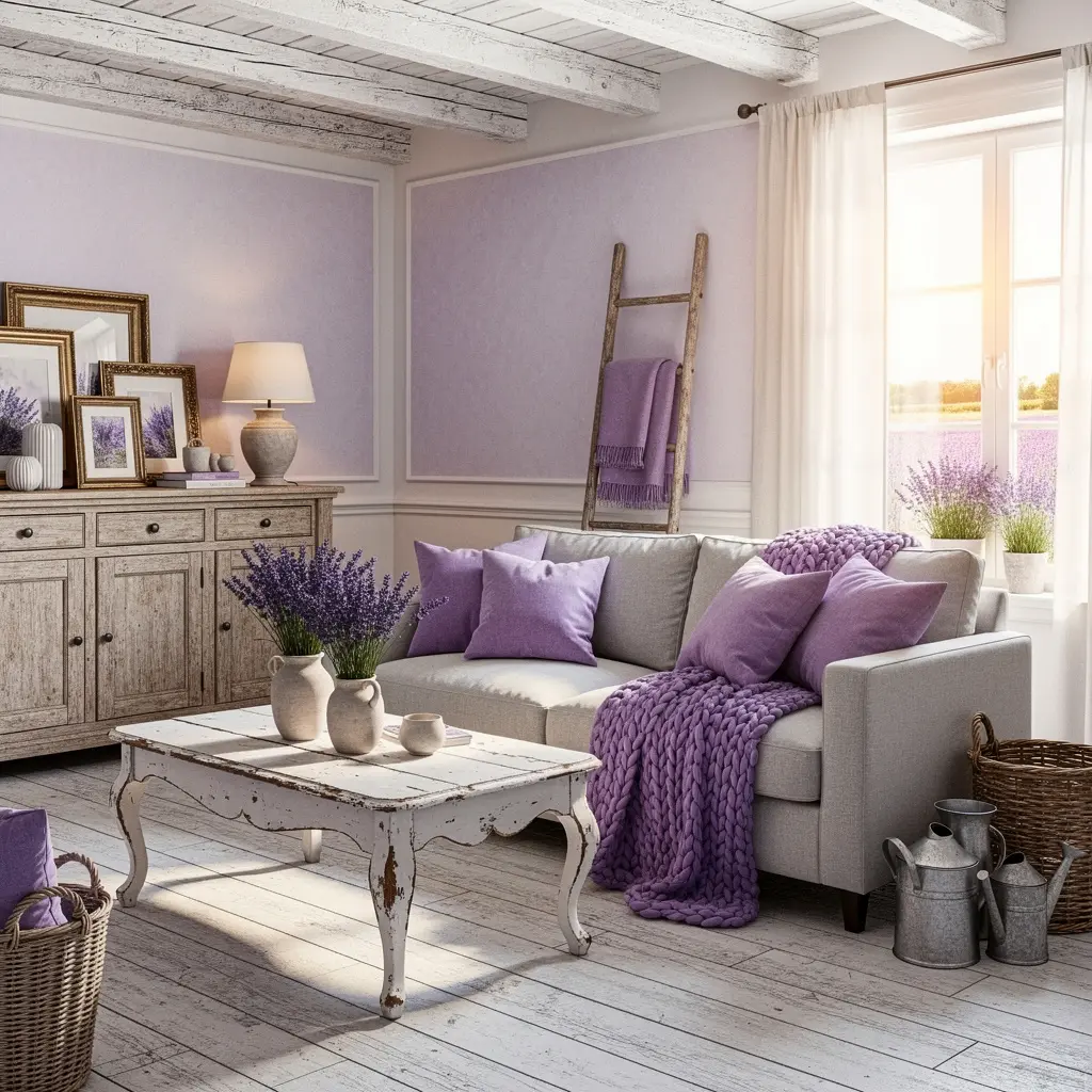 Lavender Farmhouse Decor