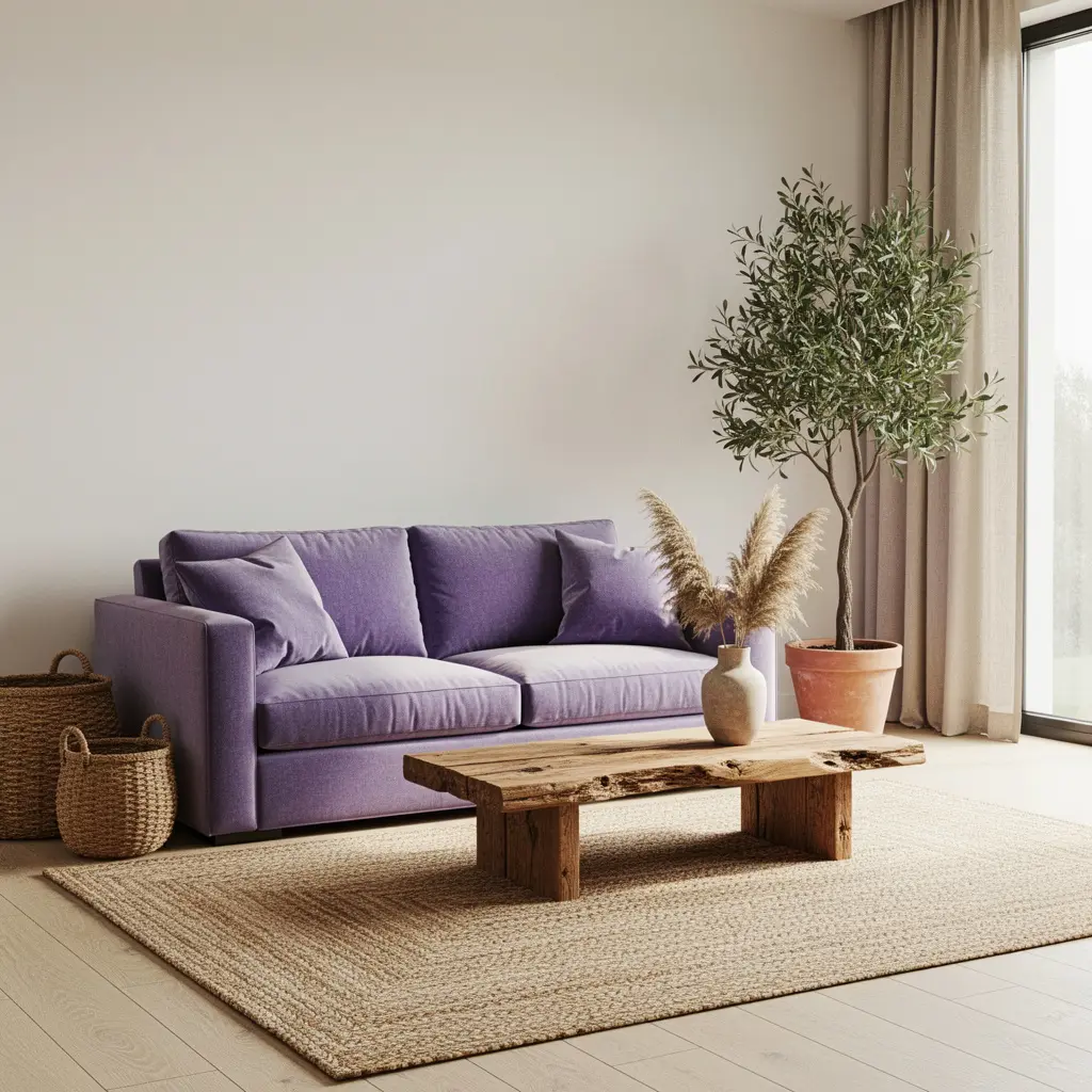 Lavender Living Room