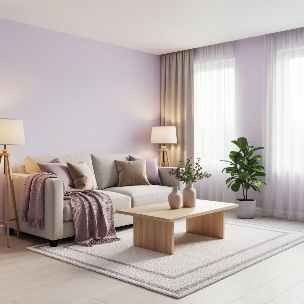 Lavender Apartment Decor