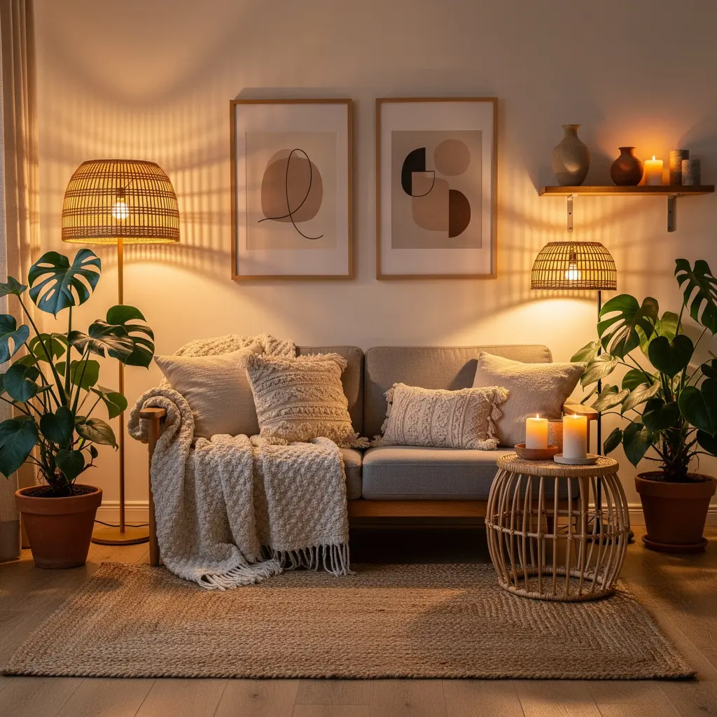 Cozy Boho Apartment Decor