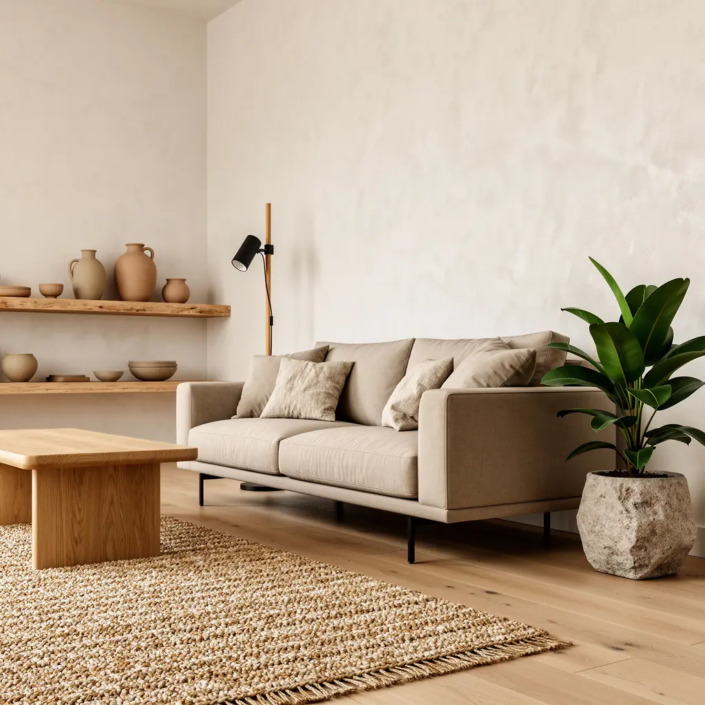 Modern Minimalist Living Room