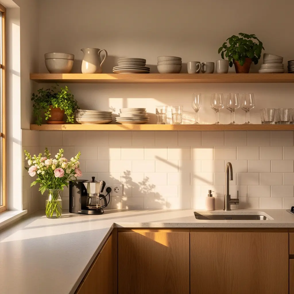 Cozy Kitchen Morning Setup