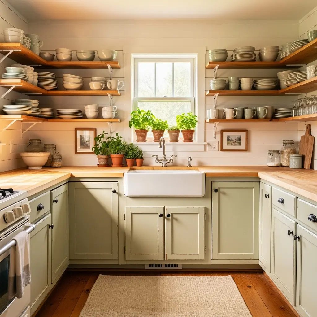 Cozy Cottage Kitchen