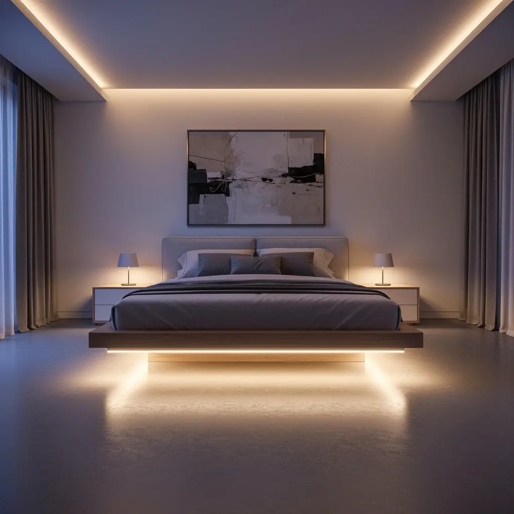 Modern LED Bedroom