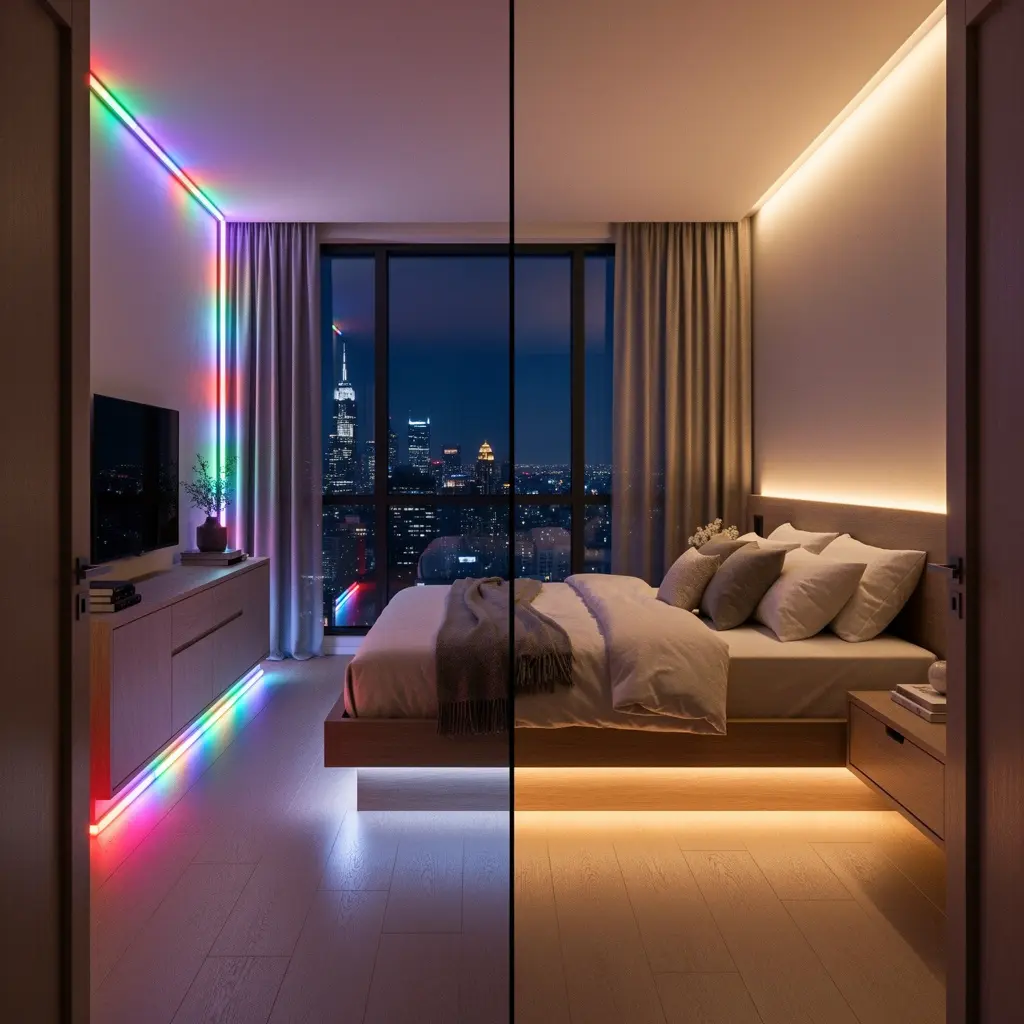 Modern LED Bedroom