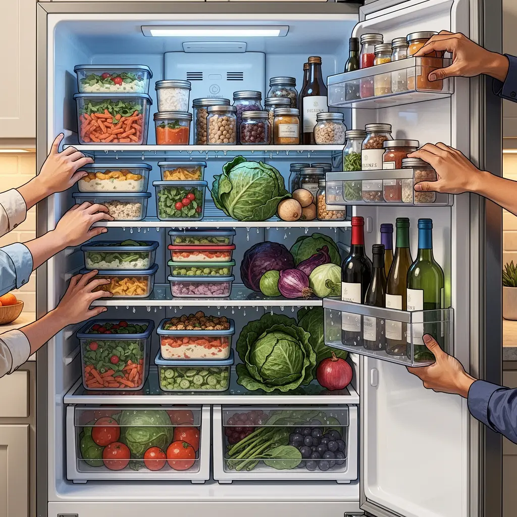 Fridge Organization Hacks