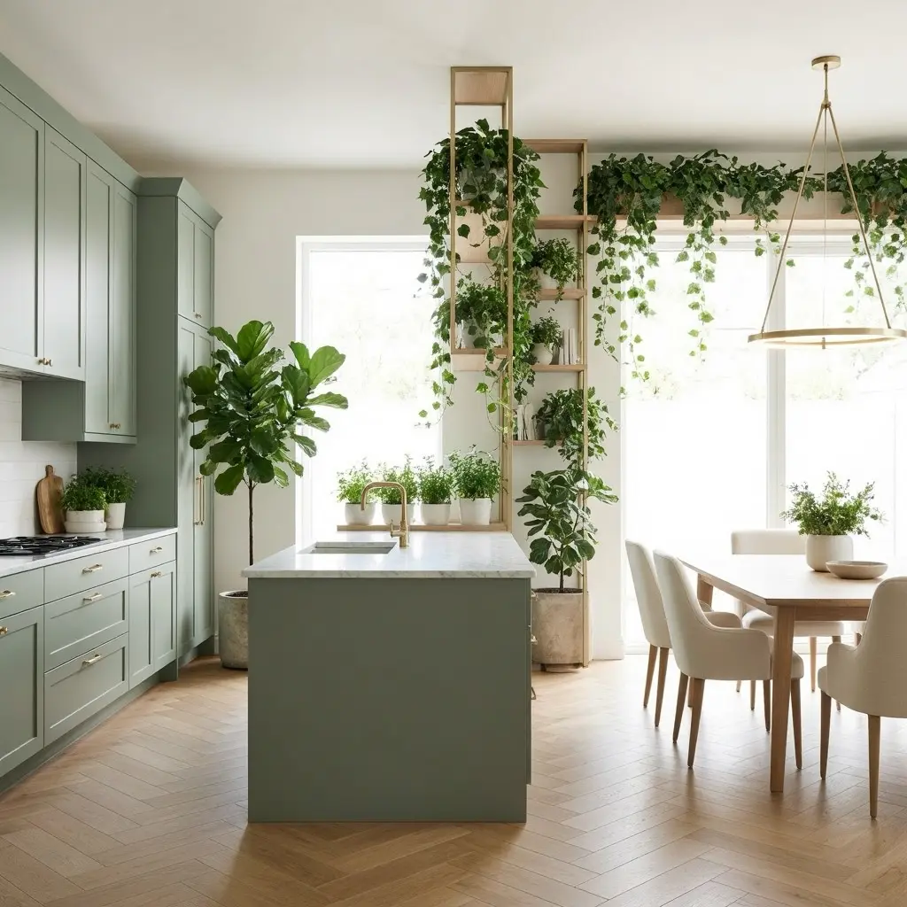 Modern Sage Green Kitchen Decor Ideas