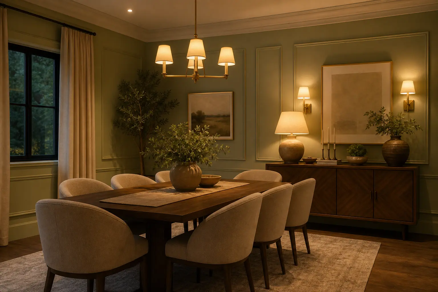 Sage Green Dining Room Ideas