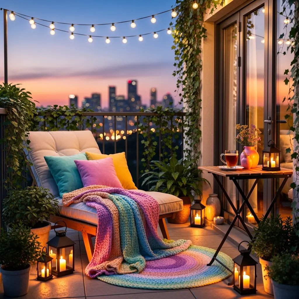 Cozy Dopamine Balcony Ideas
