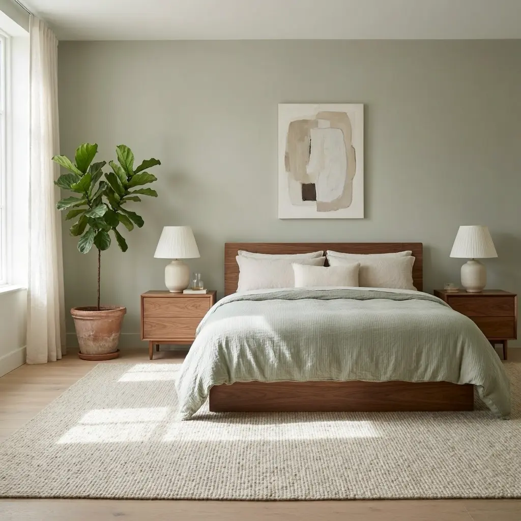 Modern Sage Green Bedroom Decor Ideas