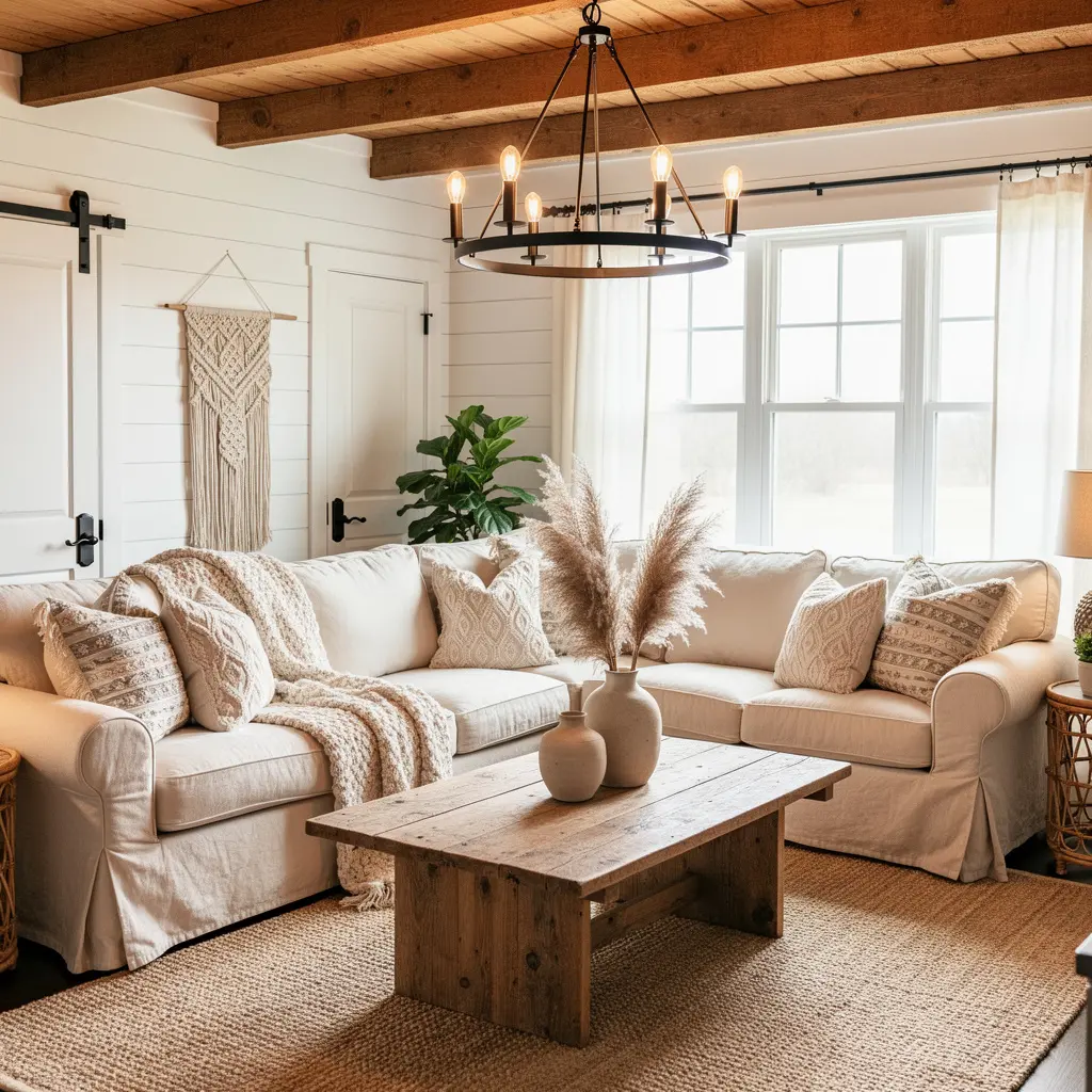 Cozy Boho Farmhouse Decor