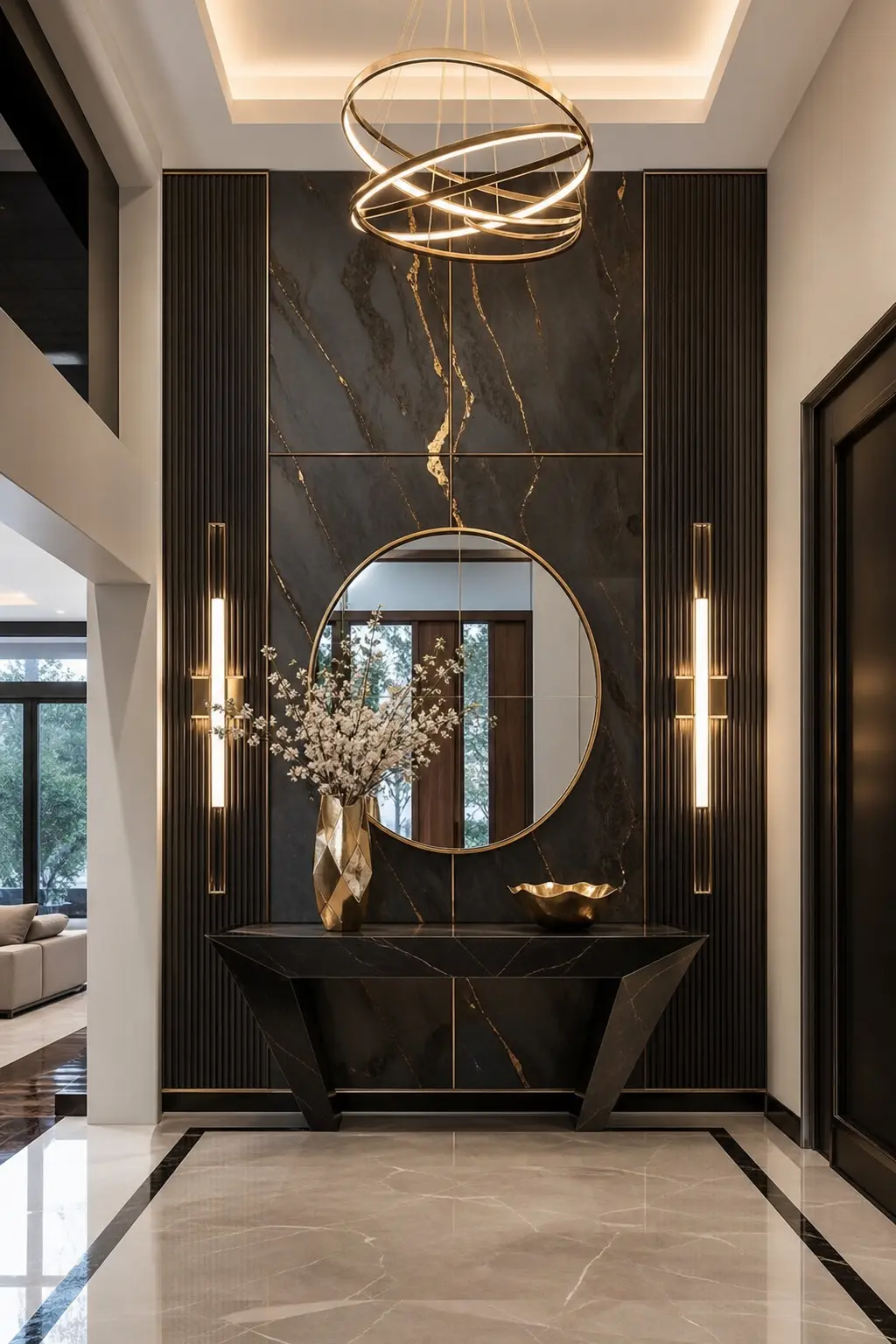 Modern Luxury Foyer Design Ideas