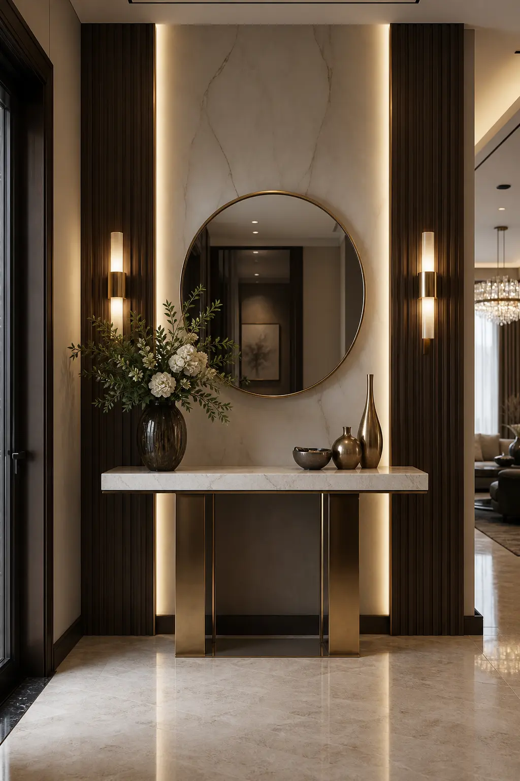 Modern Luxury Foyer Design Ideas