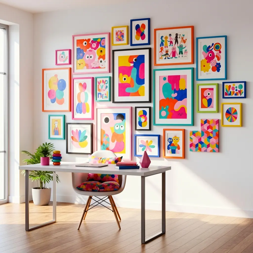 Dopamine-Decor Inspired Home Office Ideas